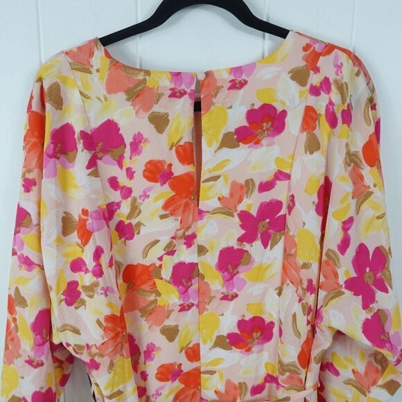 Jessica Howard Womens Floral Fit & Flare Dress Size 14 - Picture 10 of 12